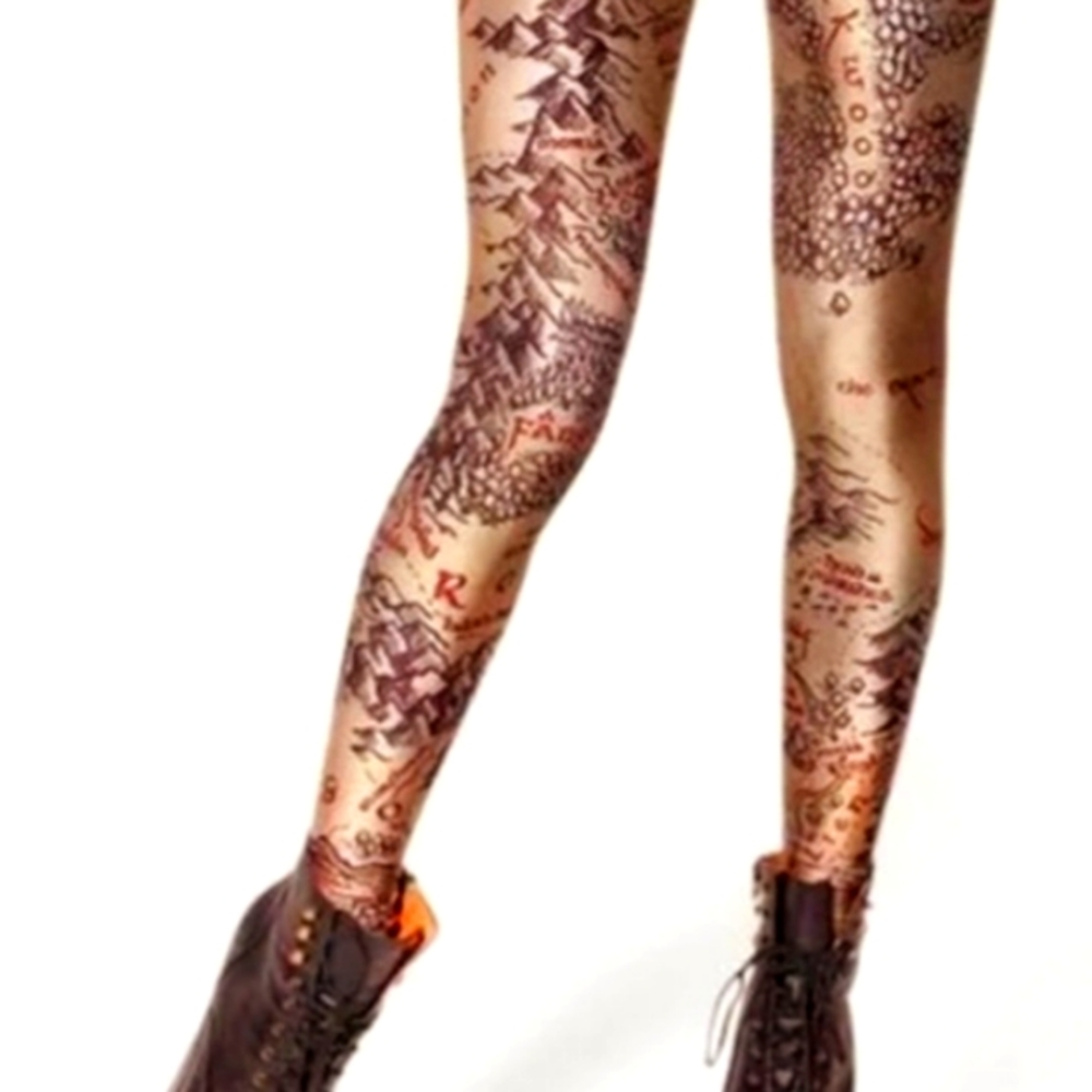 Blackmilk LORD OF THE RINGS MAPS leggings